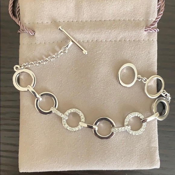 Swarovski bracelet silver NO SCRATCH - Picture 1 of 3